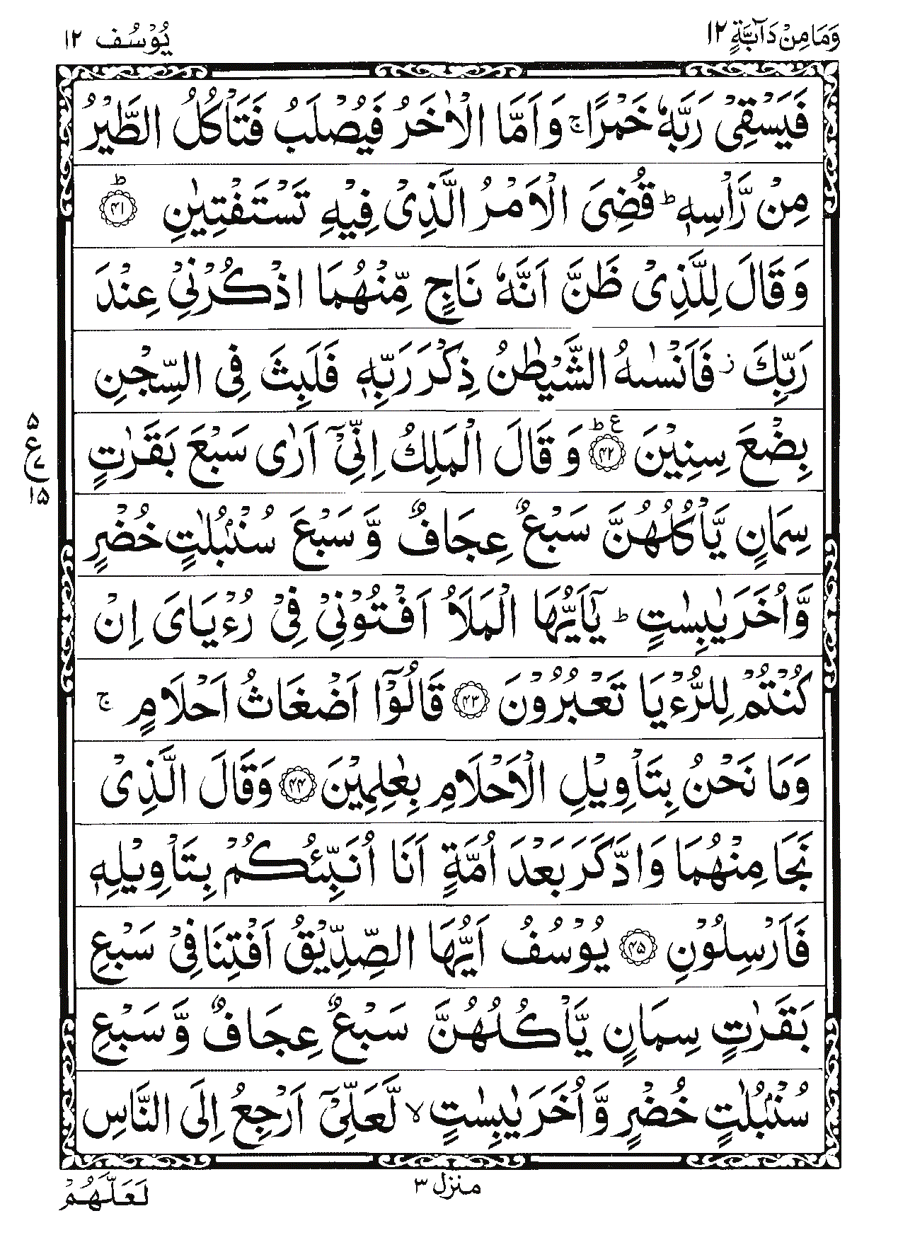 Surah Yusuf Page 8
